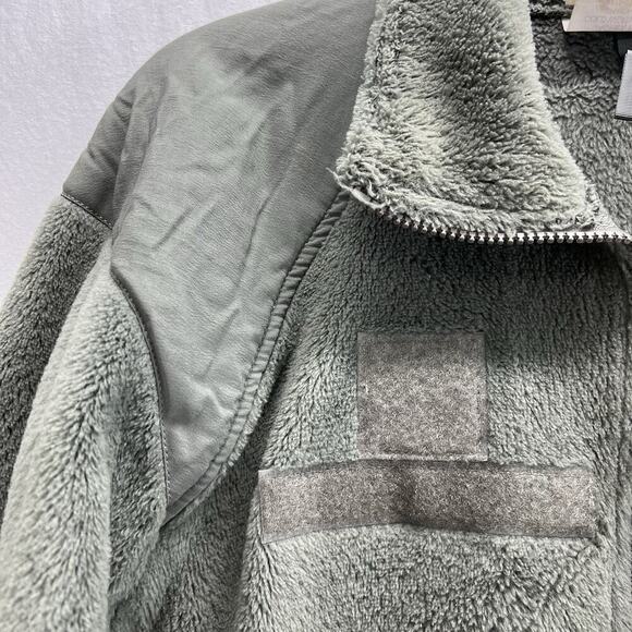 US Military Gen III Polartec 100 Cold Weather Fleece Jacket Green Medium Reg - Picture 4 of 12